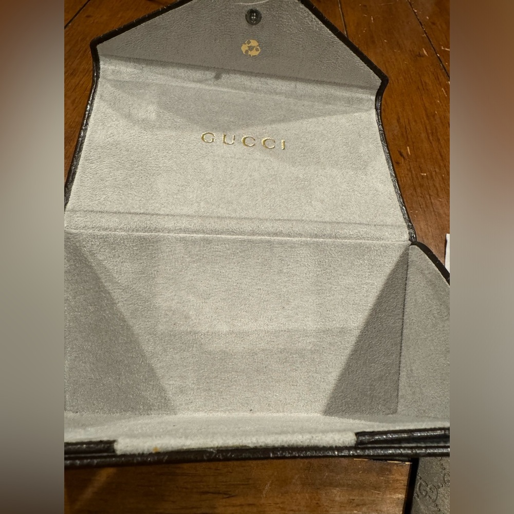 Preowned Gucci Monogram Envelope Sunglass Case - image 6